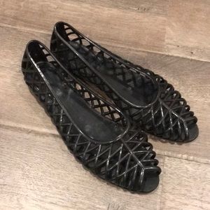 American Apparel Jelly Flats